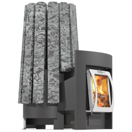 Дровяная банная печь GrillD Cometa Vega 240 Long Max Stone Pro (Серпентинит)