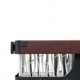 Электрическая печь BORN S150E Stone Black (Камень Черный), 15 кВт