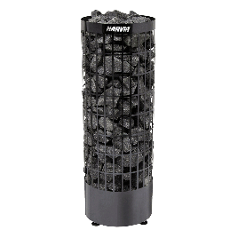 Электрическая печь Harvia Cilindro PC90E Black Steel, без пульта