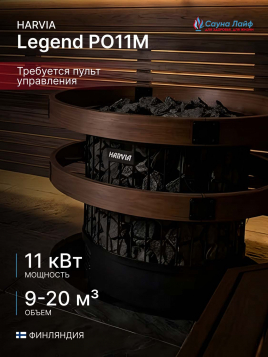 Банная электропечь Harvia Legend PO11