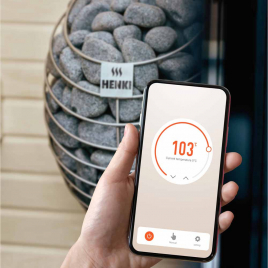 Электрическая печь Henki Nest 4 кВт, черная