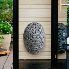 Электрическая печь Henki Nest 6 кВт, черная