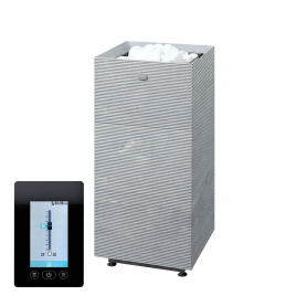 Электрокаменка Tulikivi Tuisku 10,5 kW,  поверхность Rigata