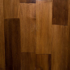 Купель угловая, сращенные ламели из лиственницы, 1.19x1.19 H1