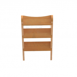 Лесенка для купели Bentwood, 3 ступени, лиственница