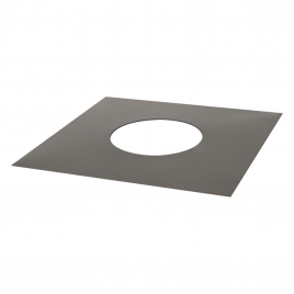 Лист Везувий BLACK (AISI 430/0,5мм) к ППУ д.255 (500х500)
