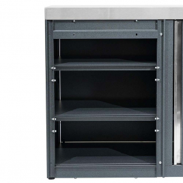 Модуль уличной кухни Helios SMART-1200 Шкаф угловой универсальный (HS-KU03-SHU1200)