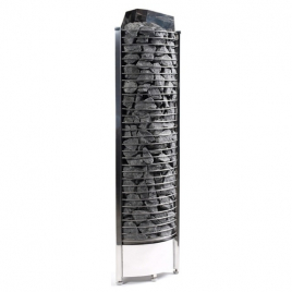 Печь для сауны Sawo Tower TH3-45Ni2-CNR-P угловая, 4,5 кВт, выносной пульт, встроенный блок мощности, нержавейка