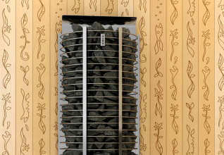 Печь для сауны Sawo Tower TH3-45NS-WL-P пристенная, 4,5 кВт, без пульта