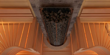 Печь для сауны Sawo Tower TH9-105NI-WL-P пристенная, 10.5 кВт, без пульта