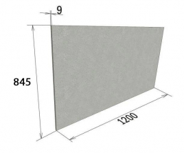Плита минерит Cembrit 1200x845мм., толщина 9 мм