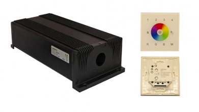 Проектор для опотоволокна Cariitti VPL30C RF с контрольной панелью