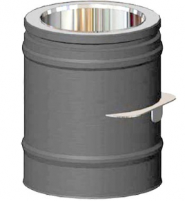 Шибер Schiedel Permeter, ⌀130-⌀350, 0.6 мм, сталь AISI 444