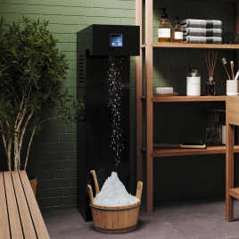 Снегогенератор для бани и сауны Sangens Snow 10 Steel Black (Сангенс Снег 10 Сталь черная)