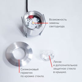 Светодиодный светильник с драйвером