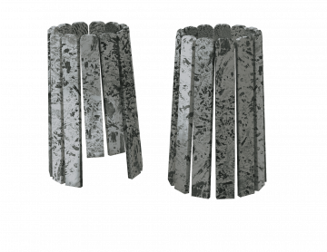 Комплект облицовки Stone для Cometa Vega 180 Short/Long Window Max (Серпентинит)